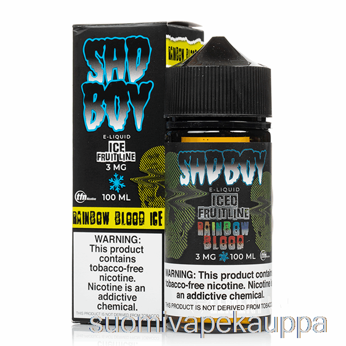 Vape Nesteet Jääsateenkaariveri - Sadboy - 100ml 0mg